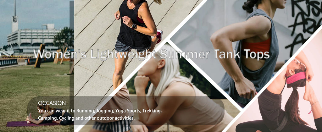 TACVASEN Womens Quick Dry Workout Tank Tops Lightweight Cool Moisture Yoga Shirt Stretch Crew Neck Sleeveless Athletic Vest