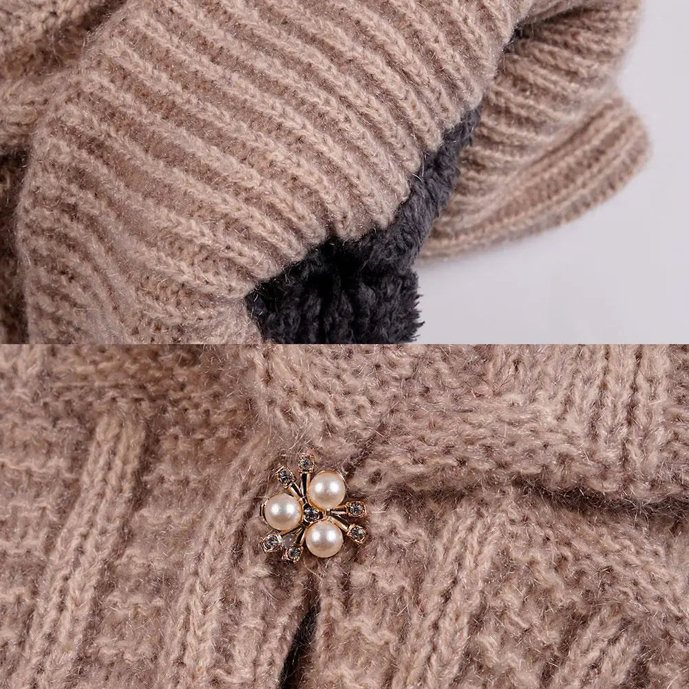 Fashion Winter Warm Hats for Women Casual Stacking Knitted Bonnet Caps Men Hats Solid Color Hip Hop Unisex Female Beanies