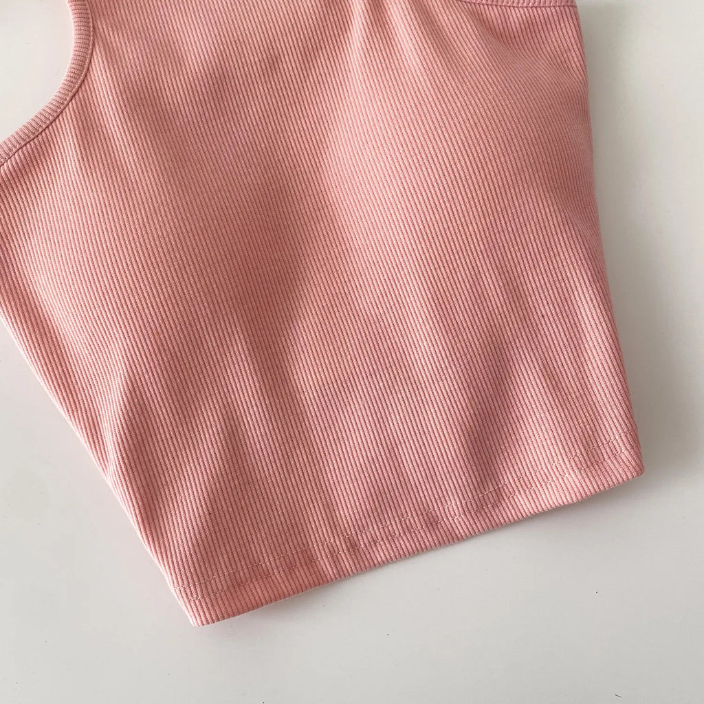 SINGREINY Candy Colors Hotsweet Top Women Bodycon Solid Spicy Girl Ins Tank Top Summer Sleeveless Versatile Basics Sexy Camisole