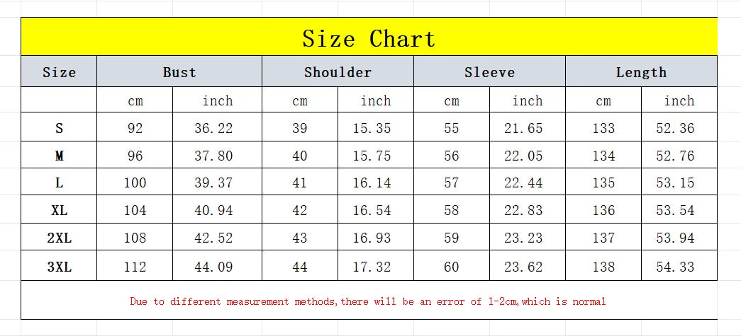 Size chart for women's retro polo neck shirt dress. Includes bust, shoulder, sleeve, and length measurements in cm and inches for sizes S to 3XL.