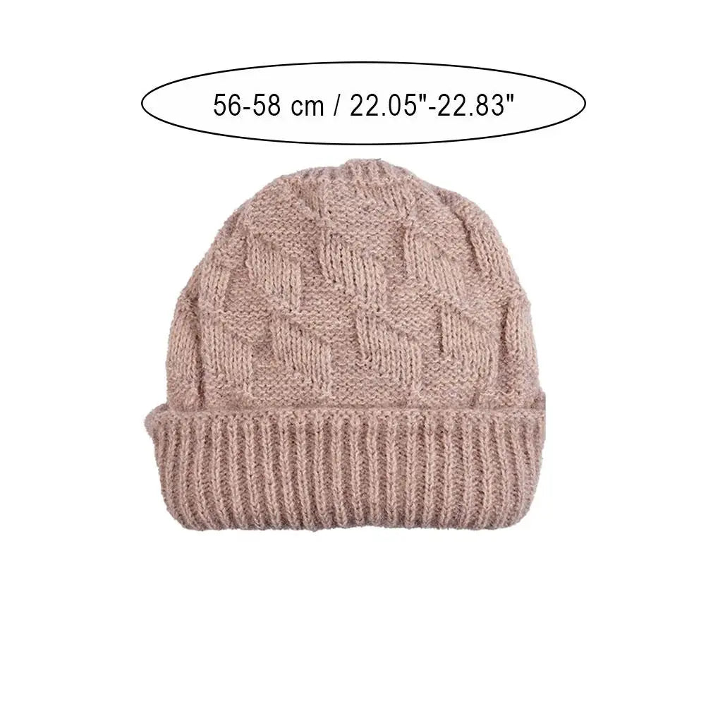 Fashion Winter Warm Hats for Women Casual Stacking Knitted Bonnet Caps Men Hats Solid Color Hip Hop Unisex Female Beanies