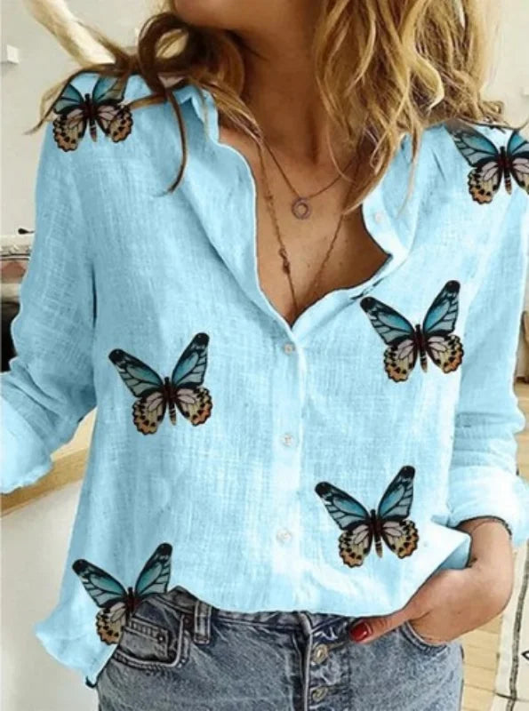 Vintage Cotton Linen Casual Tops Tees Spring Autumn Y2k Tshirt Woman Clothing Fashion T-Shirt Clothes Streetwear T Shirts Women