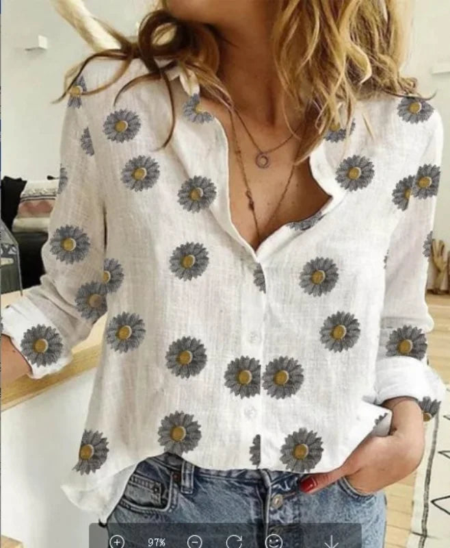 Vintage Cotton Linen Casual Tops Tees Spring Autumn Y2k Tshirt Woman Clothing Fashion T-Shirt Clothes Streetwear T Shirts Women